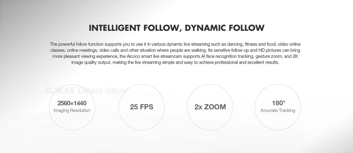 Noise Reduction Mic Camera