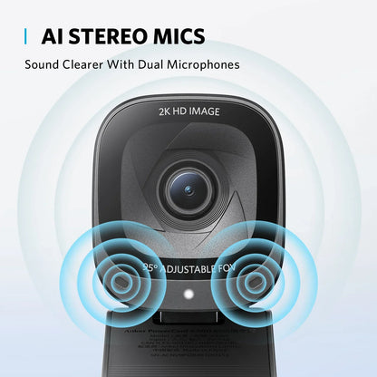 Auto Focus USB Camera Stereo Mics