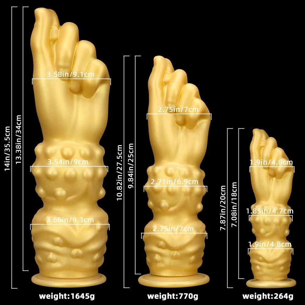Large Hand Toy for Deep Penetration