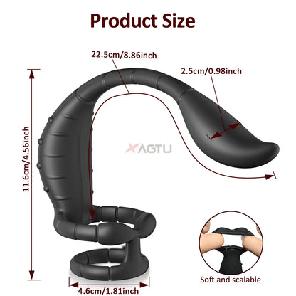 App Control Plug with Vibrating Ring