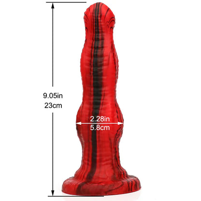 Oversized Realistic Soft Silicone Plug – 9.05 Inch