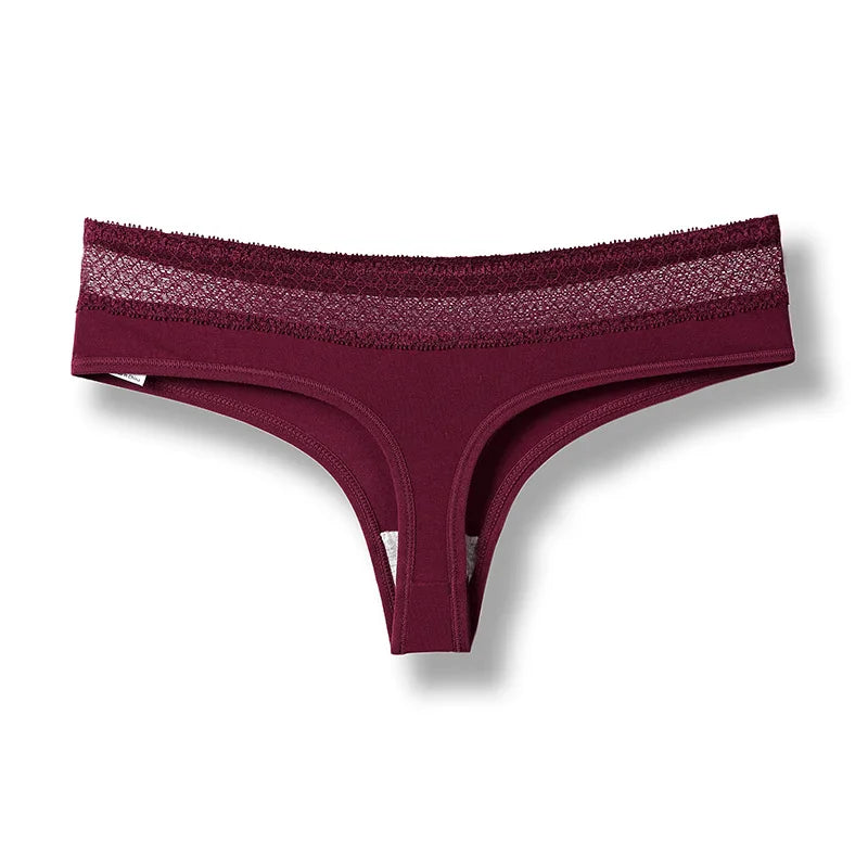 5 PCS/Set Women's Panties Sexy Lingerie Female Underpants G-String Girl Pantys M-XL Cotton Thongs