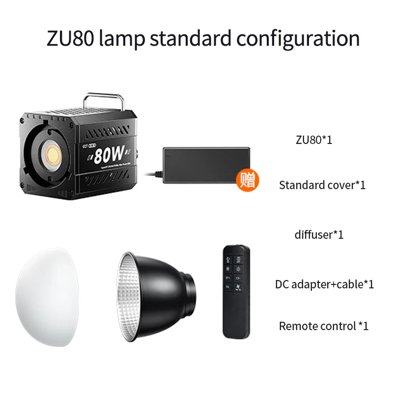 Professional 80W COB LED Light