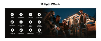2 Light Effects COB Video Light