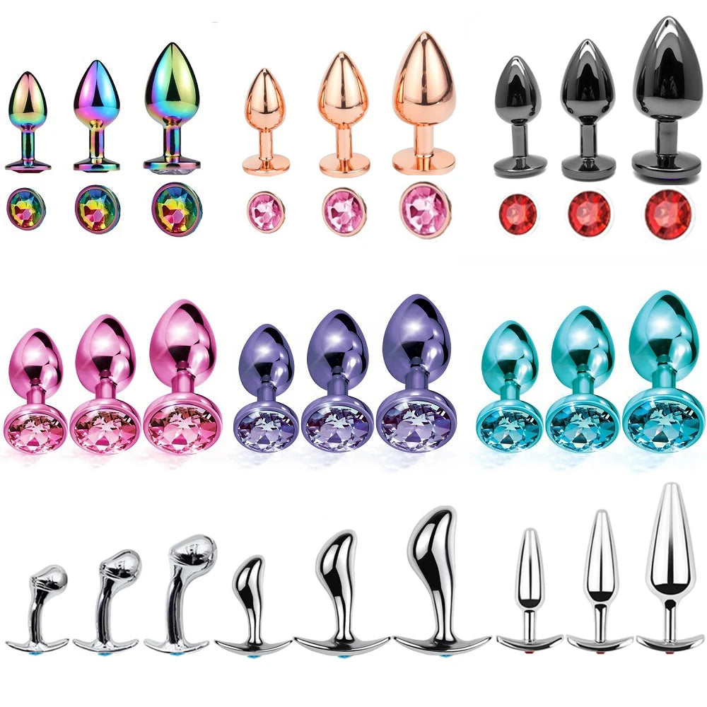 Romantic Play Metal Butt Plugs