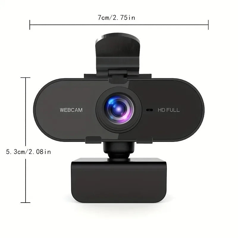 1080P Plug & Play Webcam with Mic