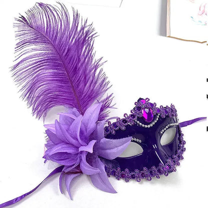 Princess Ball Handheld Mask