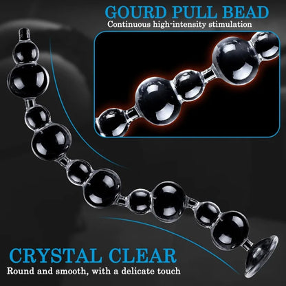 62cm Crystal Chain Beads Plug