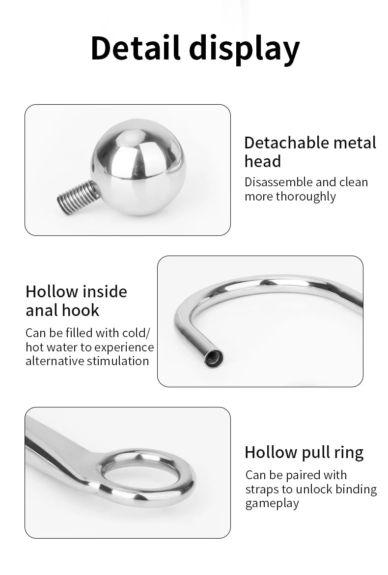 Premium Stainless Steel Anal Hook