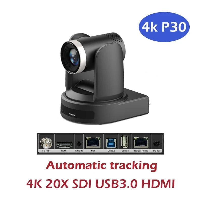 4K PTZ Camera with HDMI/SDI & POE