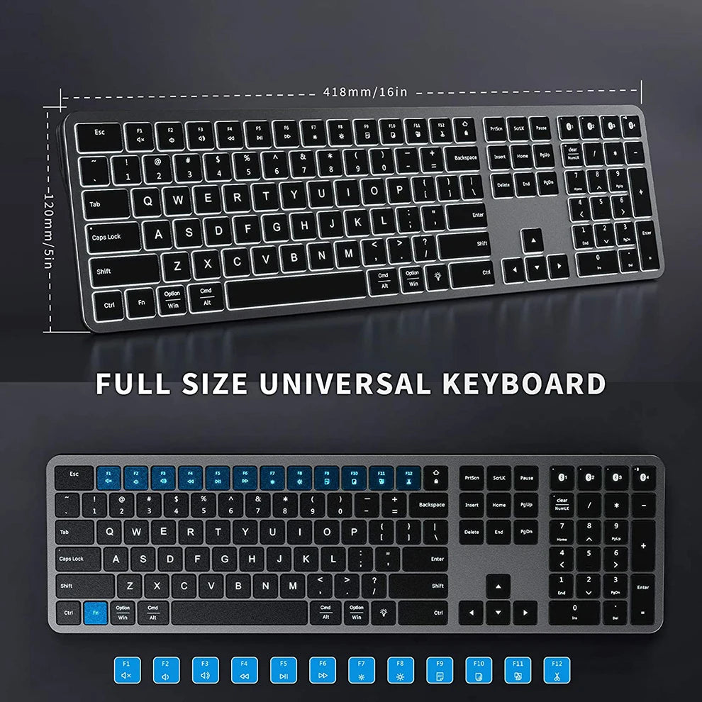 Quiet Scissor Switch Keyboard