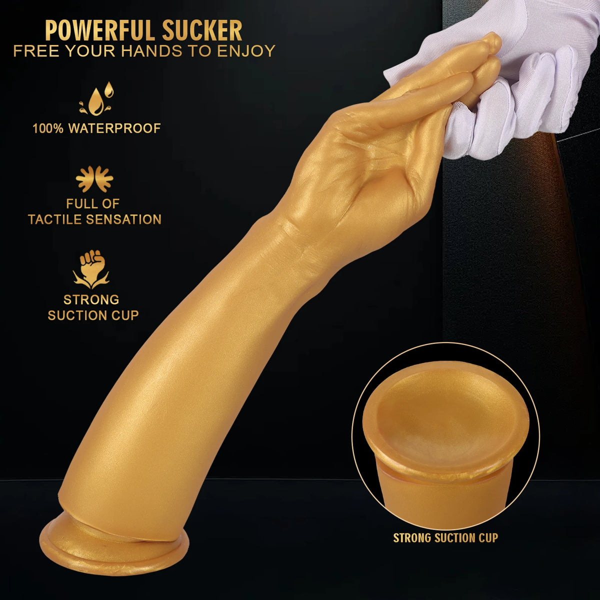 Hand Design Silicone Toy