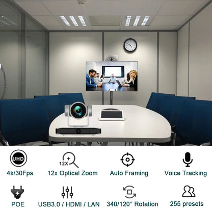AI Auto Framing & Voice Tracking Cam