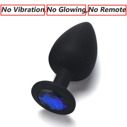 Remote-Control Silicone Plug Massager