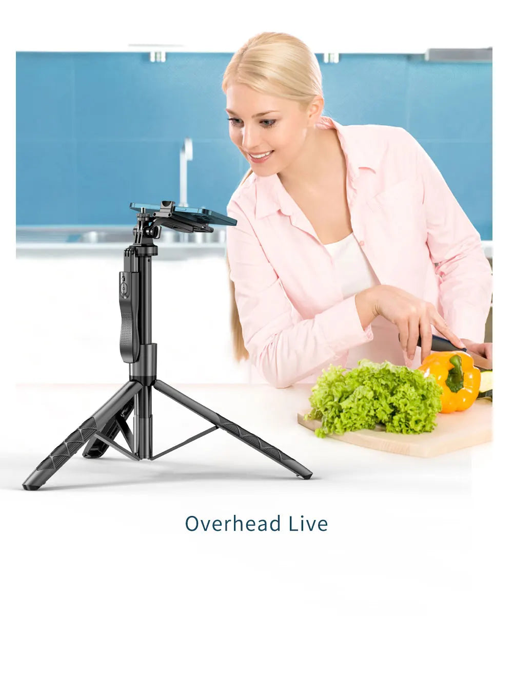 Overhead Shooting Phone Tripod