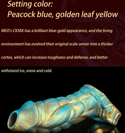 Fantasy Ribbed Silicone Sleeve Extender