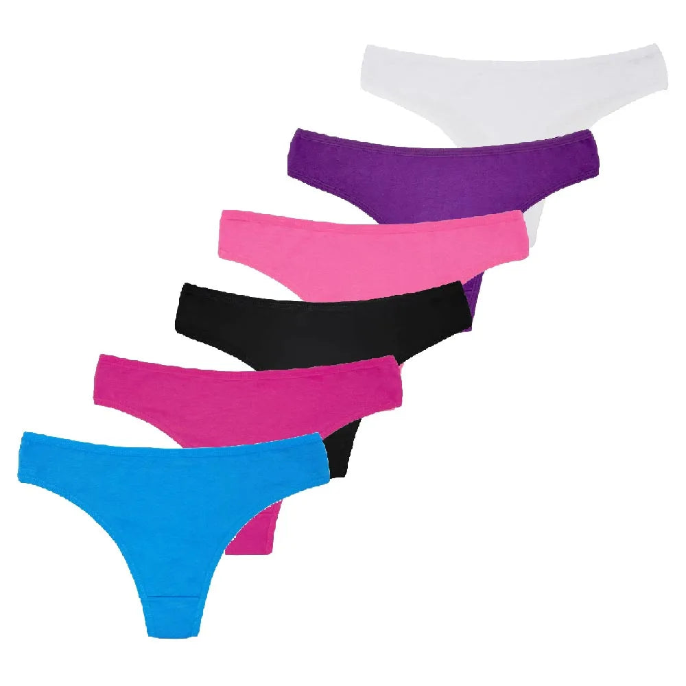 5 PCS/Set Women's Panties Sexy Lingerie Female Underpants G-String Girl Pantys M-XL Cotton Thongs