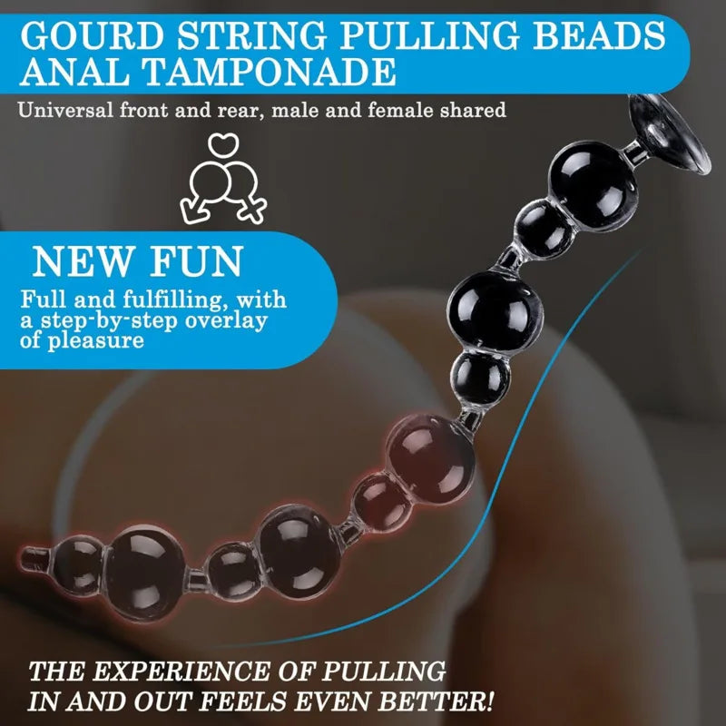 62cm Crystal Chain Beads Plug