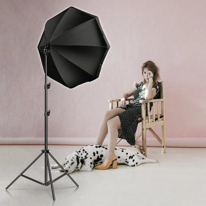 Studio Lighting with Global Plug Adapters