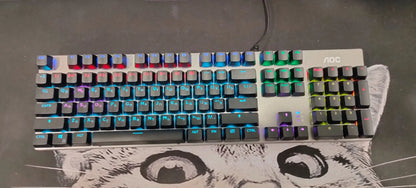 Green/Black Tea Axis Keyboard