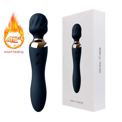 Powerful Heating Wand Vibrator