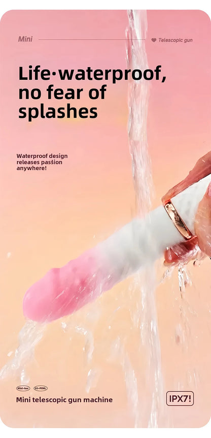10-Mode Telescopic Thrusting Dildo