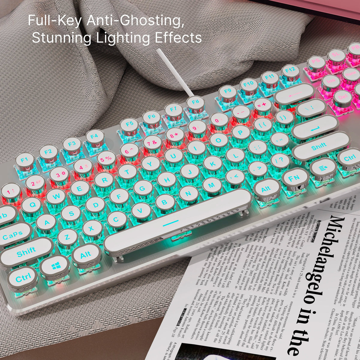Full-Key Anti-Ghosting Keyboard