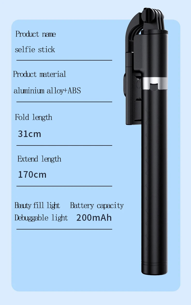 Live Streaming Ring Light Stand Tripod