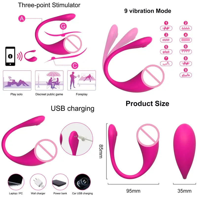 Panties Mini G-Spot Clitoral Massager