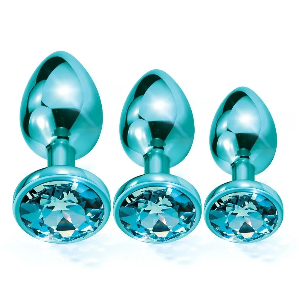 Romantic Play Metal Butt Plugs
