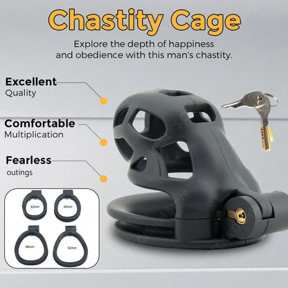 Nylon Resin Chastity Cage
