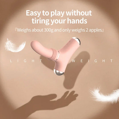 Powerful Sex Machine & Device, Heatable Thrusting Dildo for Women Men, Remote Control Vibrator G-Spot Anal Stimulator,Adult Toys