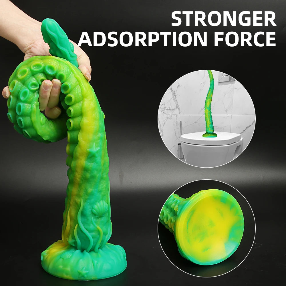 Tentacle Silicone Dildo — Octopus Fantasy S to XL