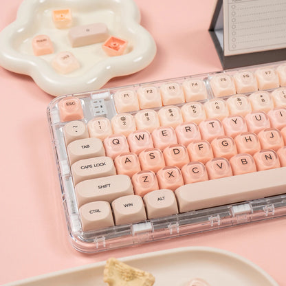 Stylish Beige Keyboard Keycaps