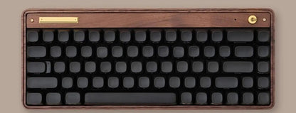 Premium Ergonomic Wood Keyboard