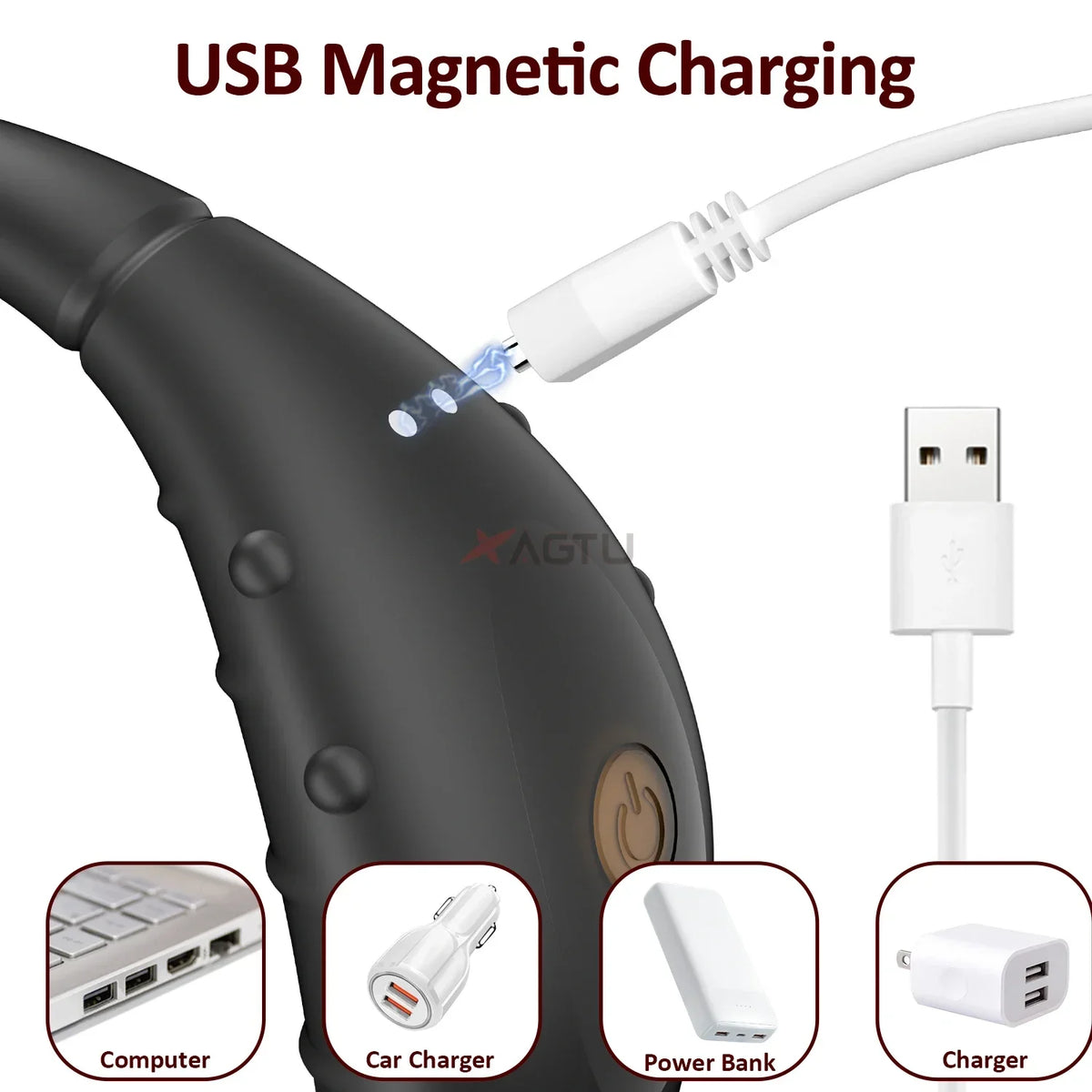 App Control Plug with Vibrating Ring