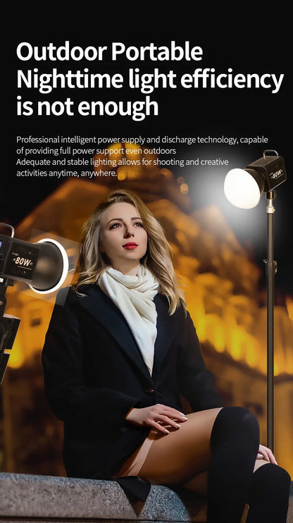 Professional 80W COB LED Light