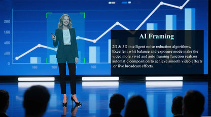 AI Auto Framing PTZ Camera
