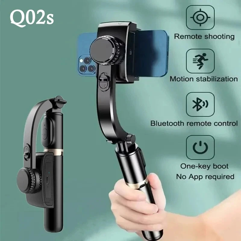 LED Anti-Shake Vlogging Tripod