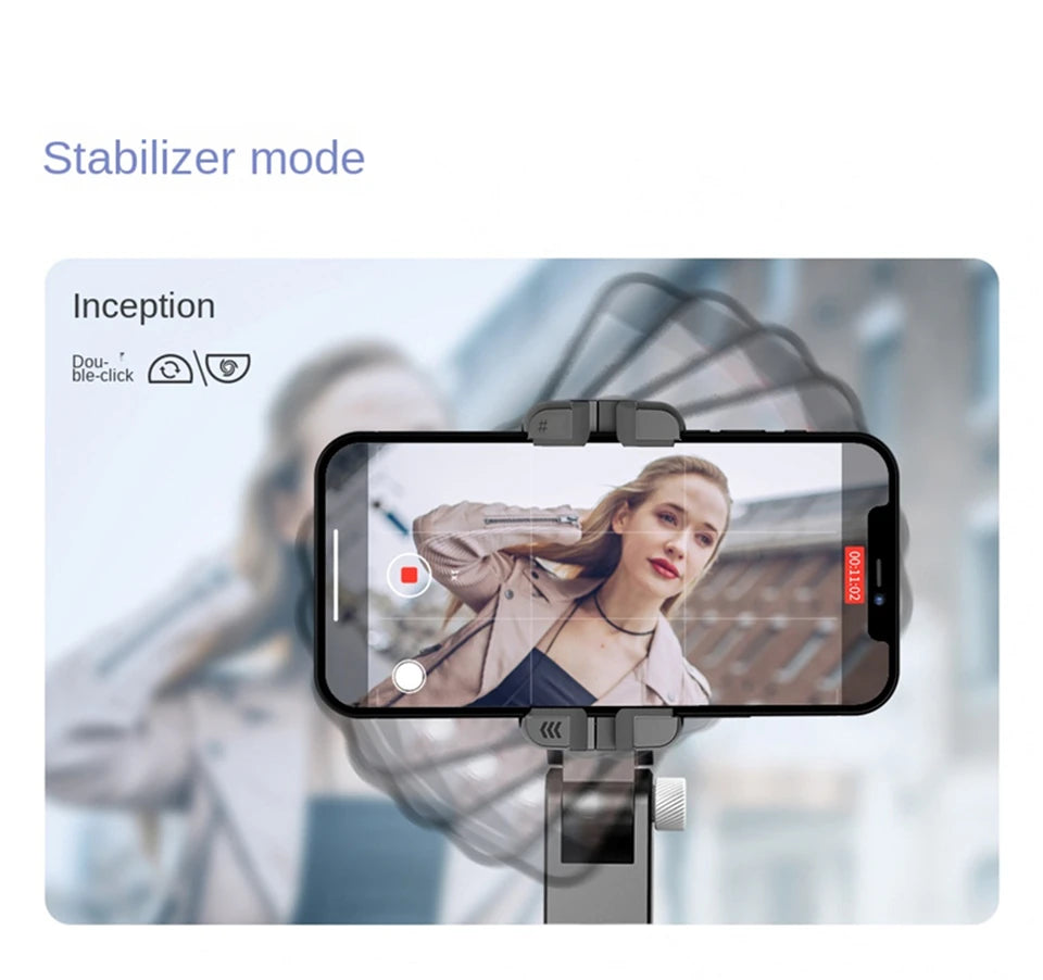 AI Adjustable Angle Smartphone Gimbal