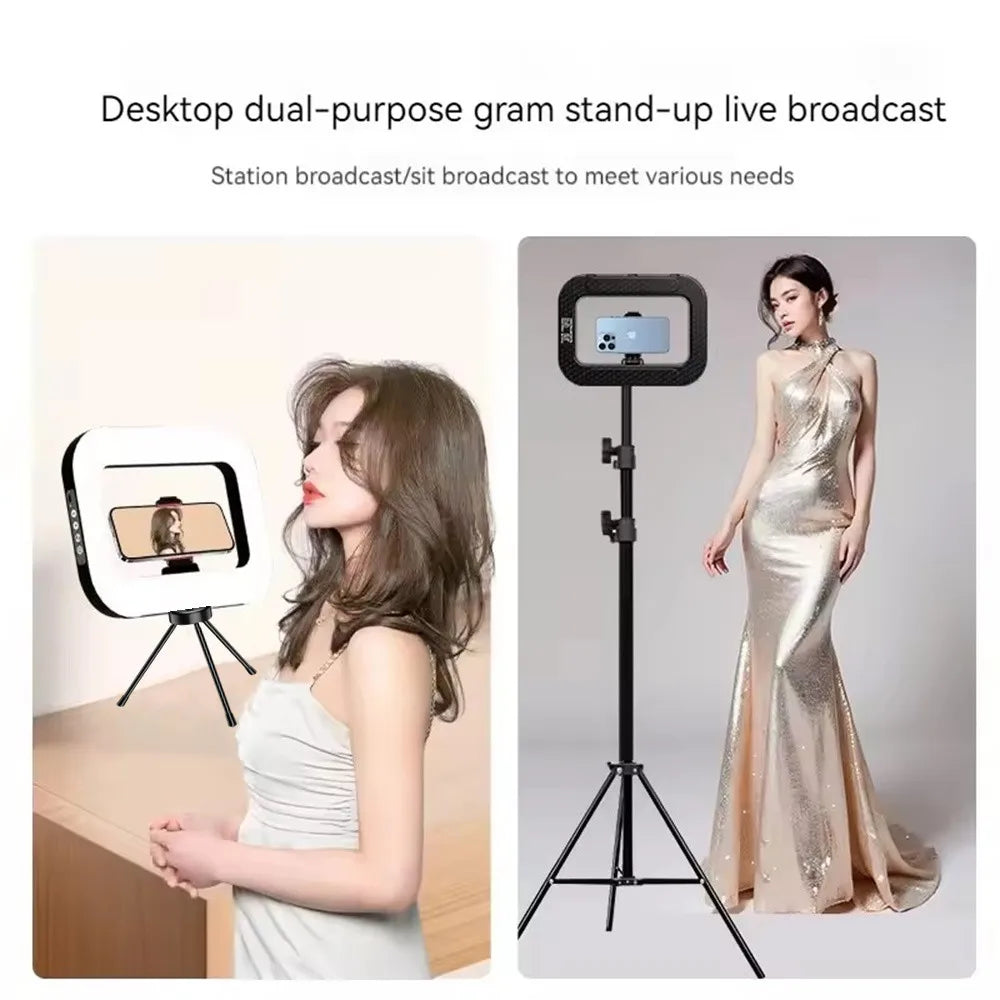 Desktop Streaming Light Tripod
