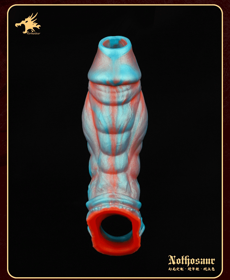 Fantasy Ribbed Silicone Sleeve Extender