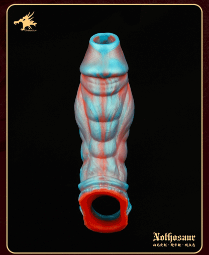 Fantasy Ribbed Silicone Sleeve Extender