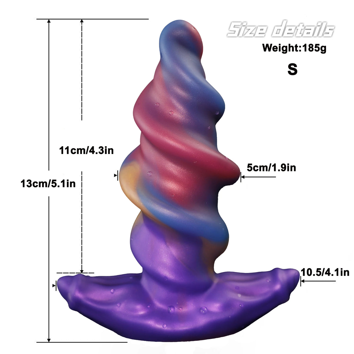 Twist Screw Silicone Plug