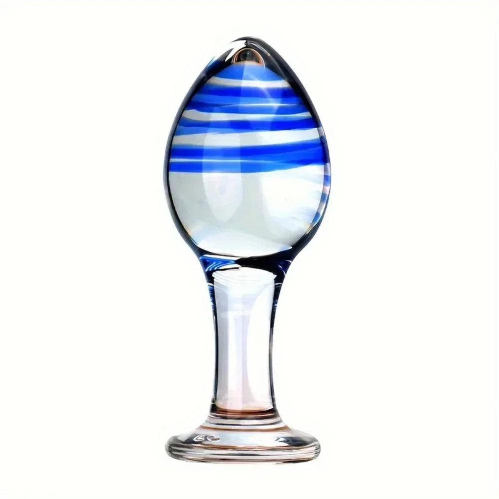 Crystal Smooth Glass Plug