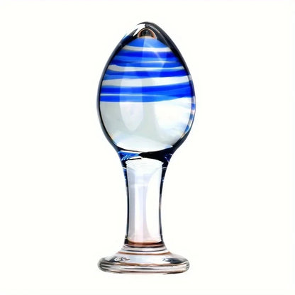 Crystal Smooth Glass Plug