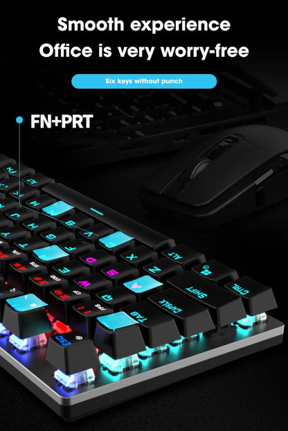 Green/Black Tea Axis Keyboard