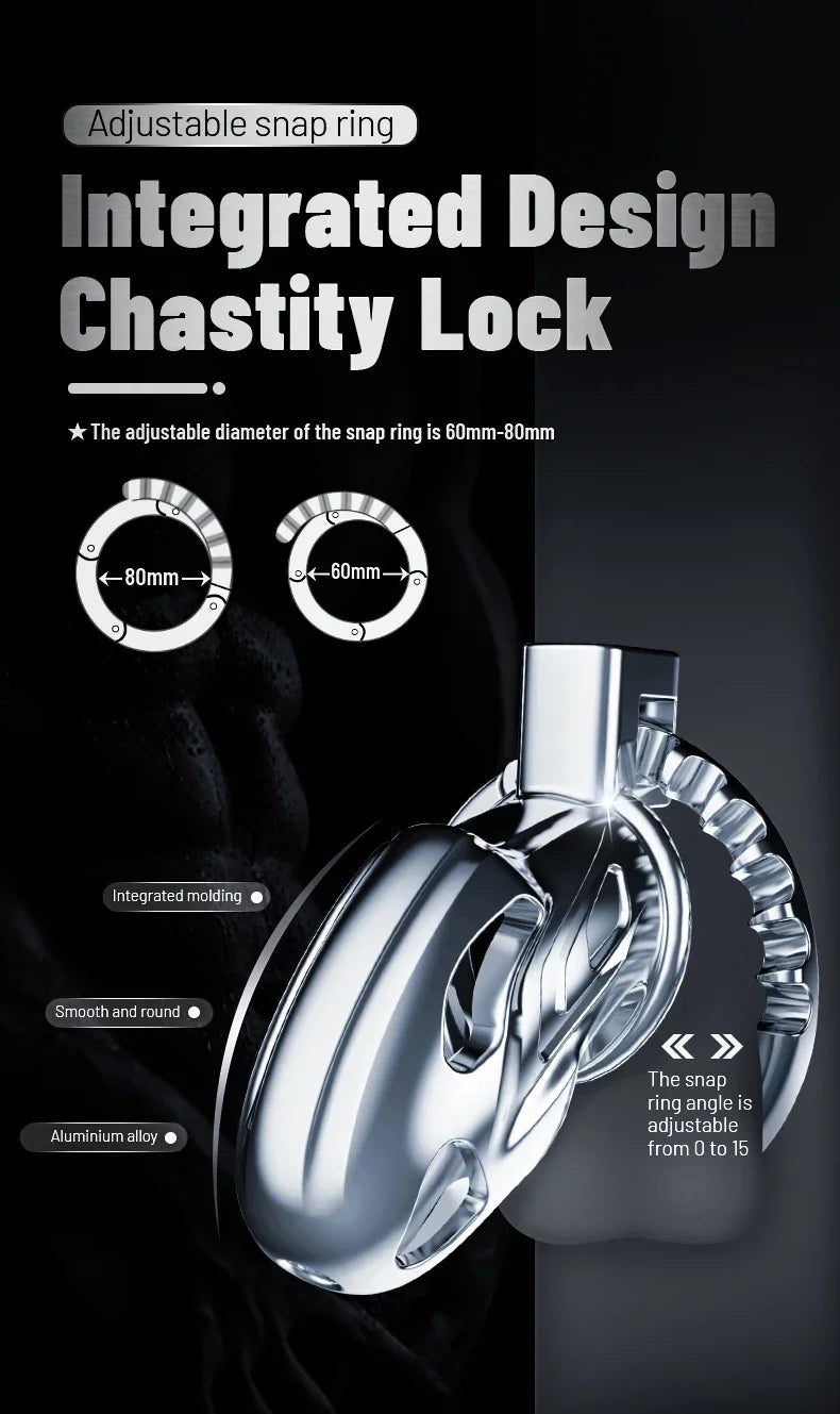 Premium Aluminum Chastity Cage