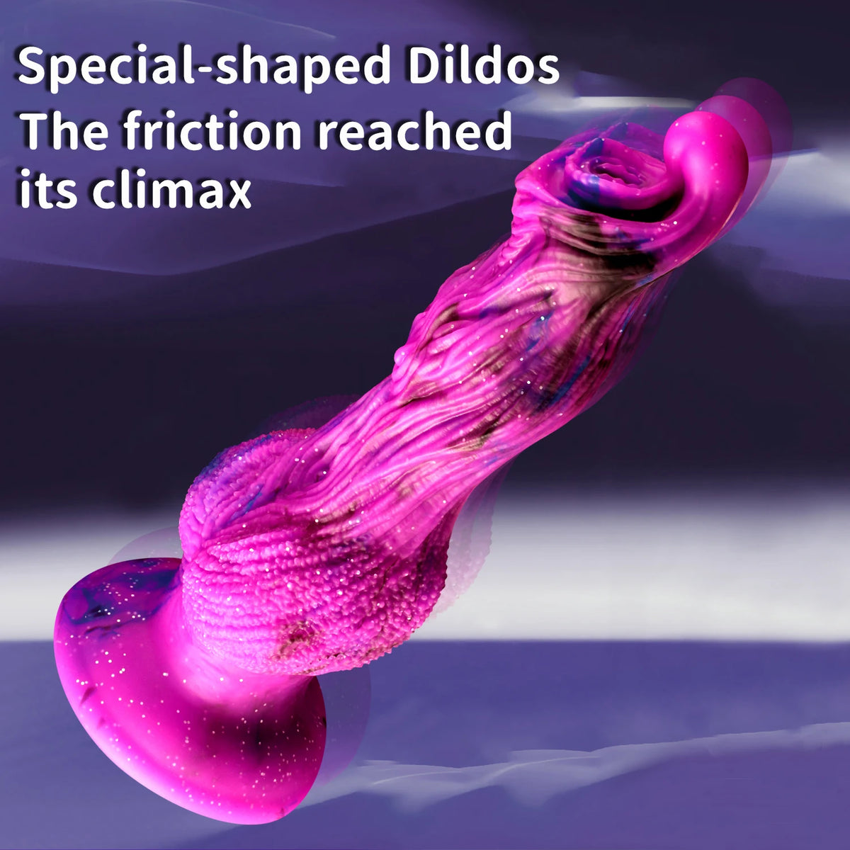 Dog Shape Silicone Dildo