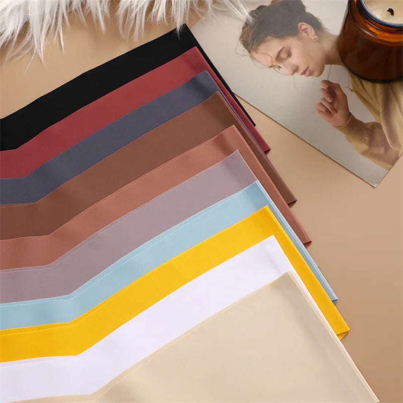 10PCS Seamless Women Panties V Waist Briefs Sexy Low Rise Underwear for Female Solid Color Ice Ultra Thin Breathable Lingere